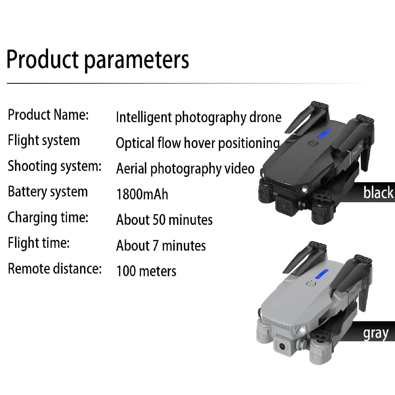 E88 Air Drone – 1080P HD Camera, Foldable & Beginner-Friendly Quadcopter