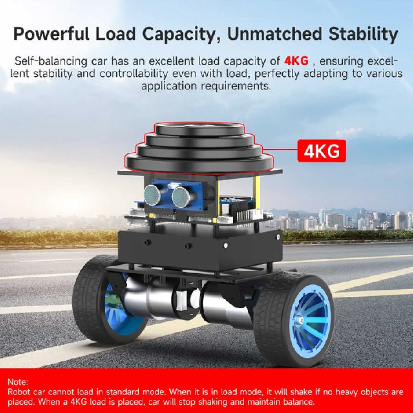 STM32 Self-Balancing Robot Car Kit – AI, LiDAR, Ultrasonic, Infrared & App Control (Pre-Assembled Robotics Kit)