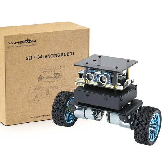 STM32 Self-Balancing Robot Car Kit – AI, LiDAR, Ultrasonic, Infrared & App Control (Pre-Assembled Robotics Kit)