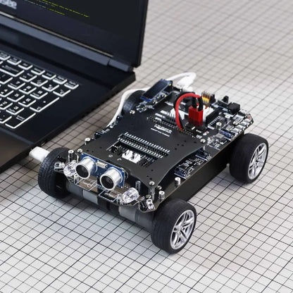STM32 Smart Car K230 – Multifunctional Robot Kit with OLED & Sensors