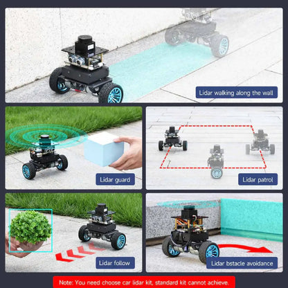 STM32 Self-Balancing Robot Car Kit – AI, LiDAR, Ultrasonic, Infrared & App Control (Pre-Assembled Robotics Kit)