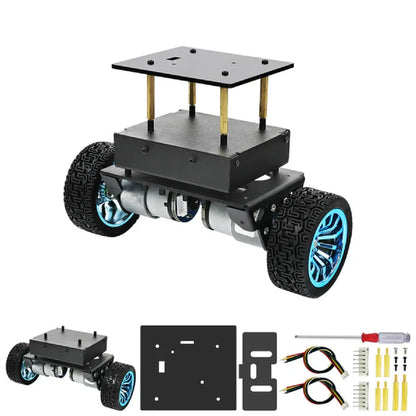 STM32 Self-Balancing Robot Car Kit – AI, LiDAR, Ultrasonic, Infrared & App Control (Pre-Assembled Robotics Kit)
