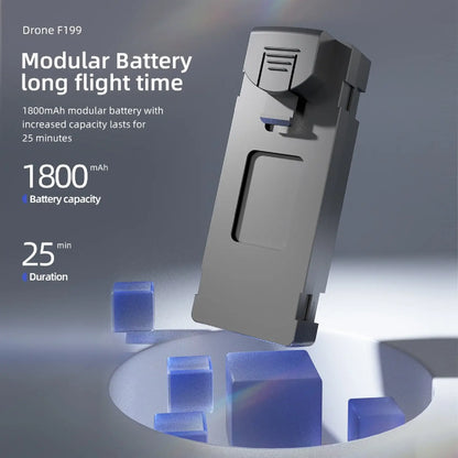 F199 Drone 8K HD – Feature-Packed, Foldable Quadcopter for Stunning Aerial Photography - RS8696