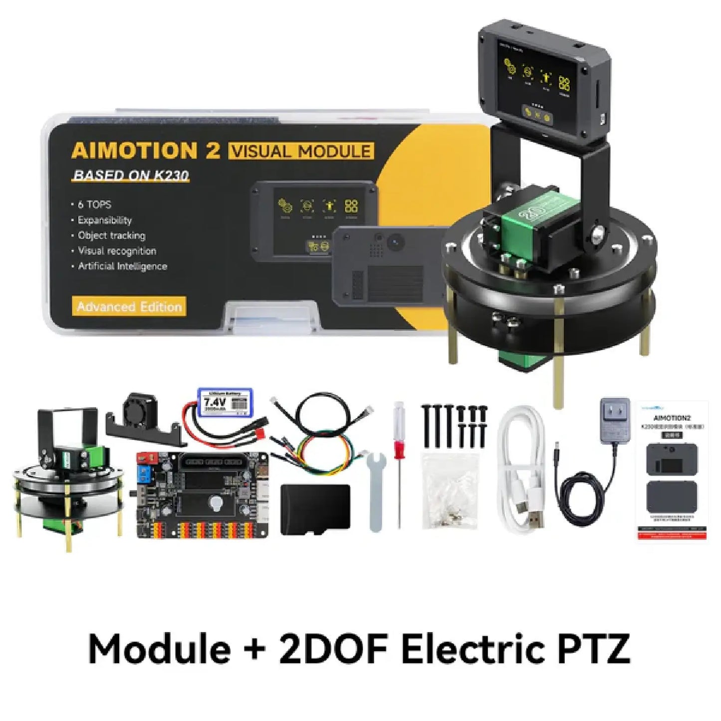 Yahboom K230 Visual Recognition Module – AI Vision Camera for Robotics