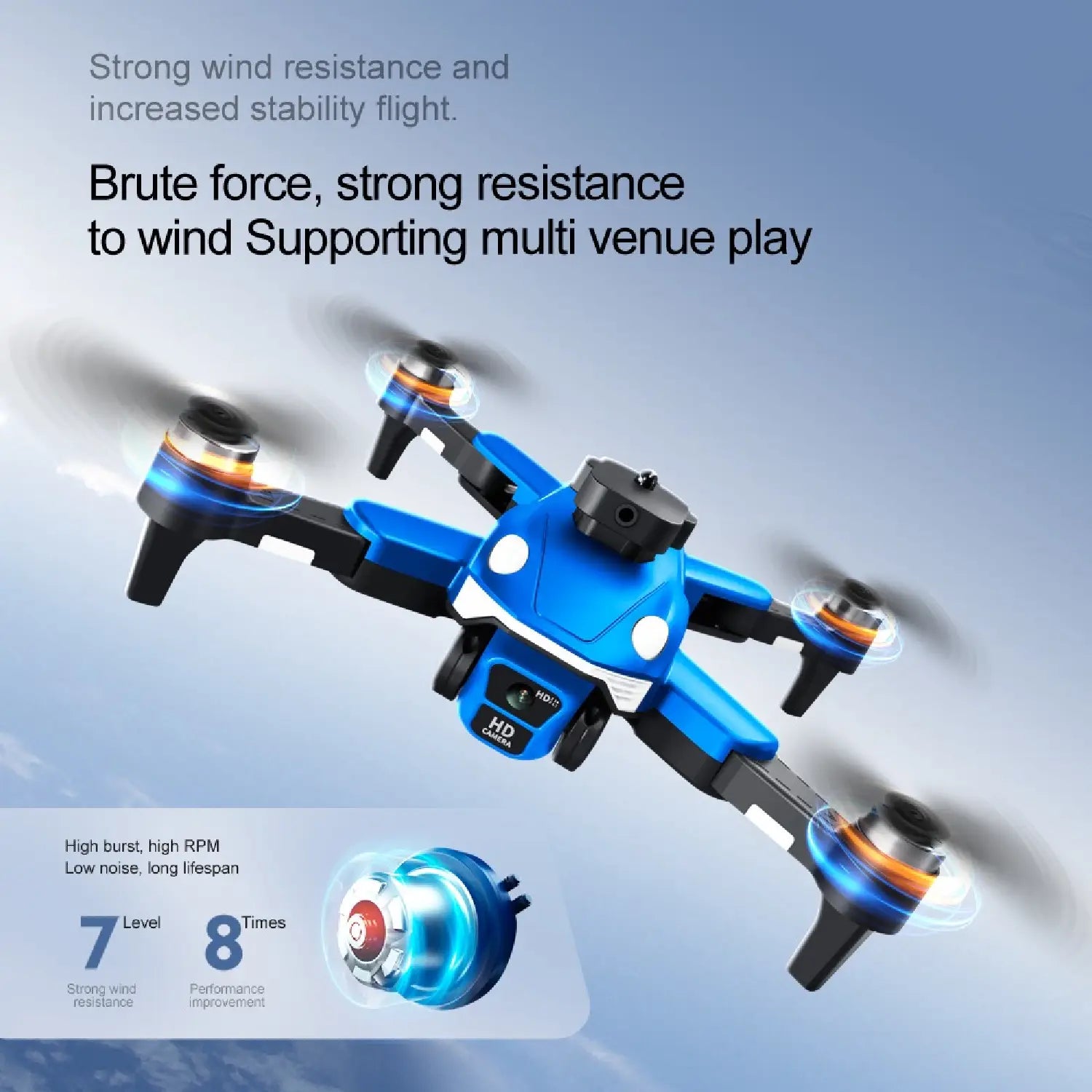 F200 Max Drone – Dual Camera Quadcopter with Brushless Motors & 25-Min Flight Time