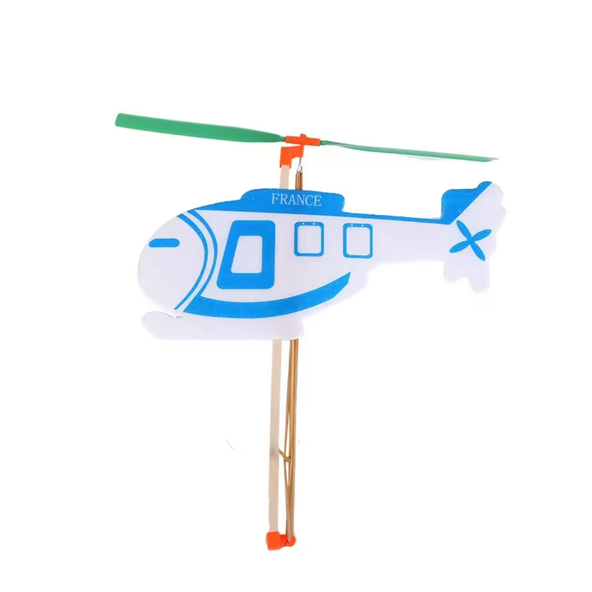 DIY Mini Helicopter Educational Toy Kit STEM Science Experiment and Assembly Toy for Kids - RS6320