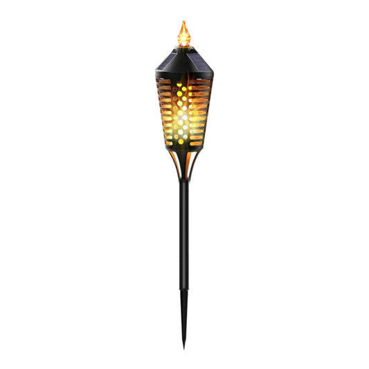 40Inch Solar Flickering Flame Torch Solar Torch Lights With Flickering Flame 40" Outdoor Waterproof Solar Flame Torch Lights Auto On/Off Security Solar Tiki Torches For Yard Deck Garden Patio Decoration Pack Of 1 - RS5829