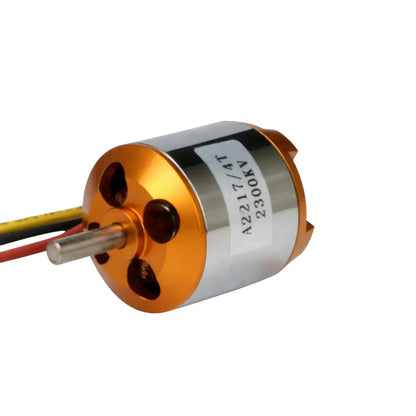 A2217 2300KV Brushless Motor with Banana Connector Brushless Out-Runner Motor With Welded Banana Connector Boost Your Quadcopter With Brushless Motor High Efficiency Motor For RC Models - RS6896