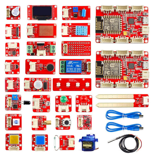 ELECROW ESP8266 NodeMCU IOT Kit All-In-One ESP8266 NodeMCU IOT Kit For Beginners - RS7063