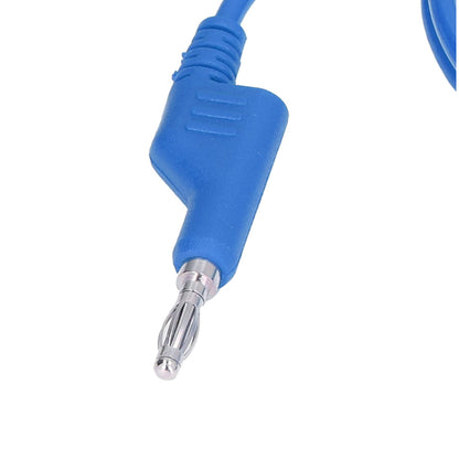 15A Test Lead Wire 4mm Banana Plug And Alligator/Crocodile Clip 15A Multimeter DIY Test Wires With Secure Connections - Blue - RS6881