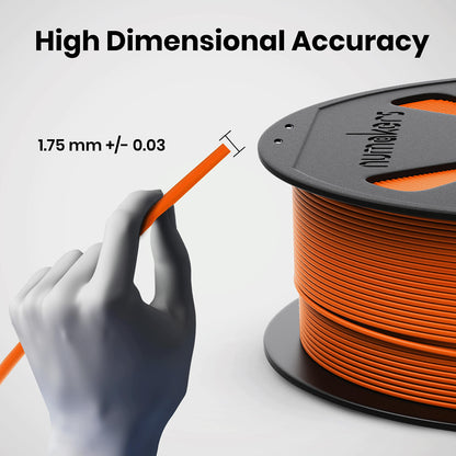 Numaker 1.75mm ABS Filament 3D Printer Filament High-Quality ABS Filament Perfect For Your 3D Printing Projects - Burnt Orange - RS6752