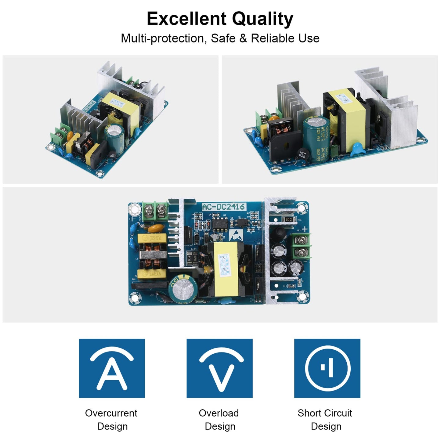 AC-DC 24V Power Supply Switching Module AC 100-240V TO DC 24V Switching Power Supply Board - AA191