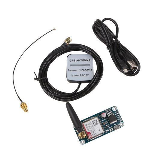 Wavshare SIM7000E HAT NB-IoT/eMTC/EDGE/GPRS/GNSS HAT For Raspberry Pi, Based On SIM7000E To Supports TCP, UDP, PPP, HTTP, Mail - RS2371