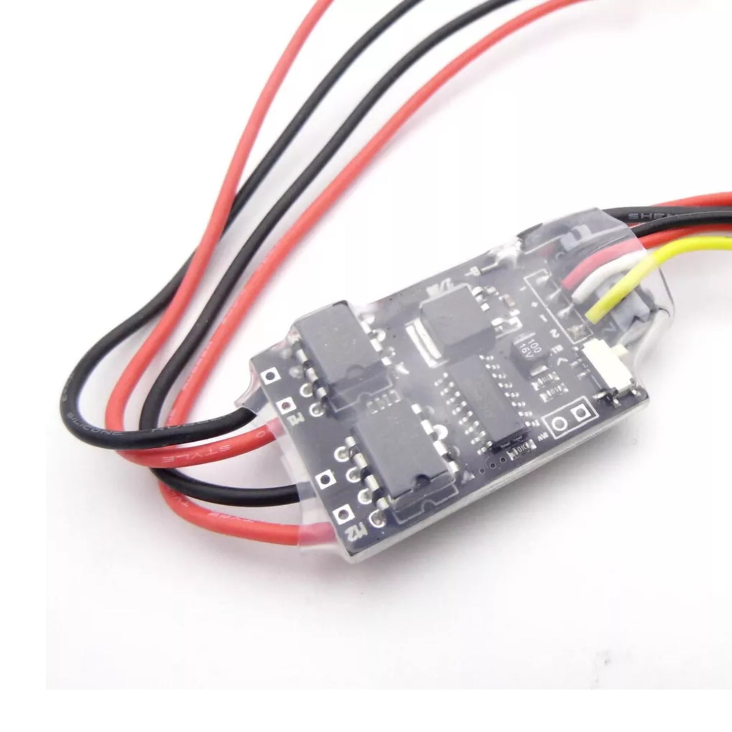 2S-3S 5A Dual Brushed ESC Dual 5A Brushed ESC With Reverse Function Powerful Dual-Channel Brushed ESC Low Heat Dissipation For RC Applications - RS3025