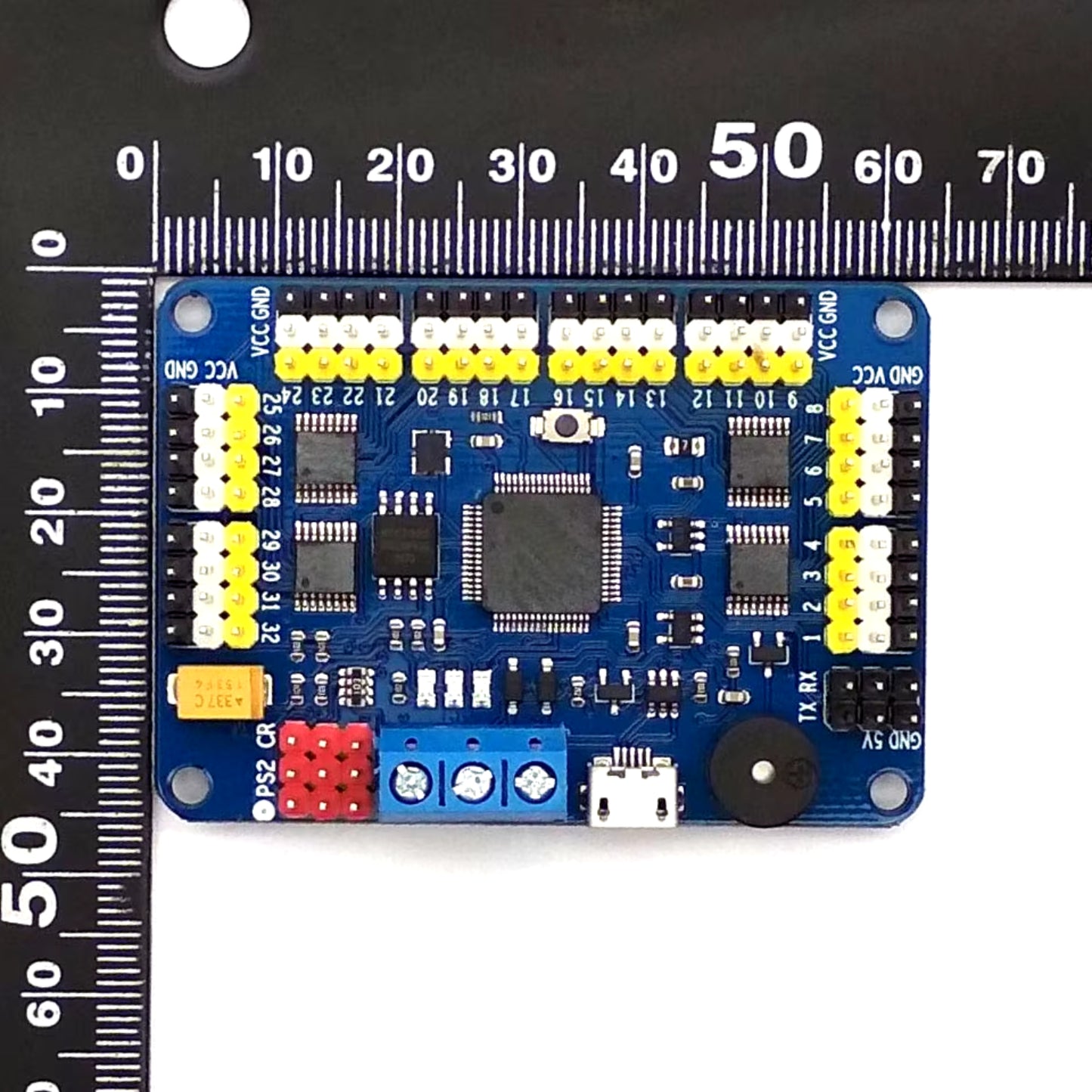 32 Channel Robot Servo Control Board Servo Motor Controller PS2 Wireless Control USB/UART Connection Mode Versatile Servo Controller For Robotics And Automation Projects - RS438