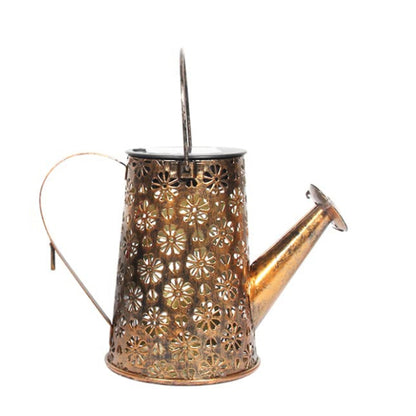 Watering Can Solar Lights LED Solar Lanterns Outdoor Metal Garden Decor Patio Decor LED Hanging Solar Lights Table Lamp For Patio, Yard, Walkway, Pathway - RS5850