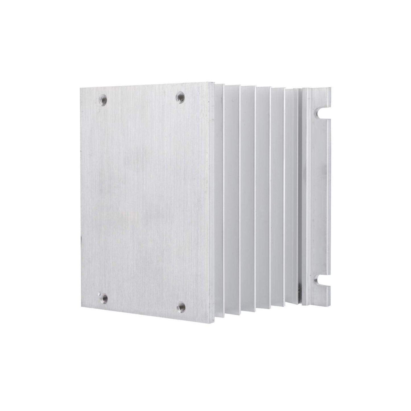 H-Shaped Aluminum Heat Sink 10A - 100A Aluminum Three-Phase SSR Heat Sink Base 110x100x80mm SSR Heat Radiator High-Performance SSR Heat Sink For Optimal Cooling - RS6933