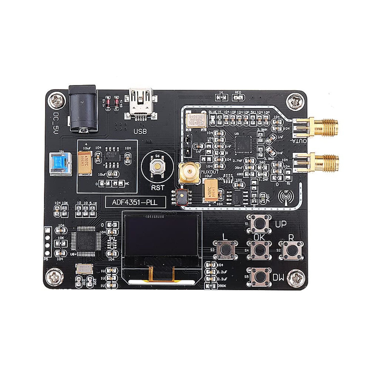 35MHz-4.4GHz Signal Generator Module RF Signal Source ADF4351-Based Frequency Synthesizer Ideal For RF Testing And Measurement- RS2734