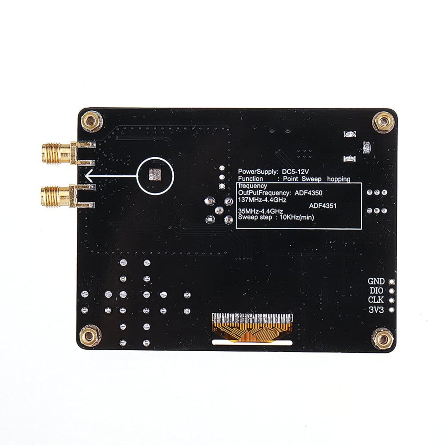 Signal Generator Usb Module 35MHz-4.4GHz Signal Generator Module RF Signal Source – REES52