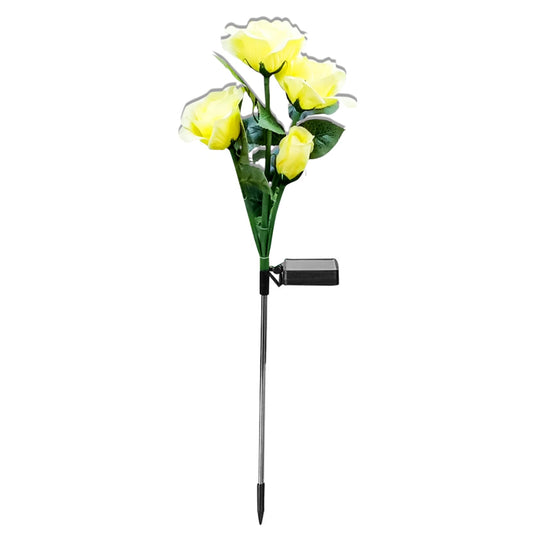 7-Color Changing Solar Rose Garden Lights Colorful Solar Beautiful & Realistic Rose Lights Solar Rose Garden Light Waterproof Solar Flower Lights Illuminate Your Garden With Rose Lights, Pack Of 1 - RS61517-Color Changing Solar Rose Garden Lights Colorful Solar Beautiful & Realistic Rose Lights Solar Rose Garden Light Waterproof Solar Flower Lights Illuminate Your Garden With Rose Lights, Pack Of 1 - RS6151-picture-26