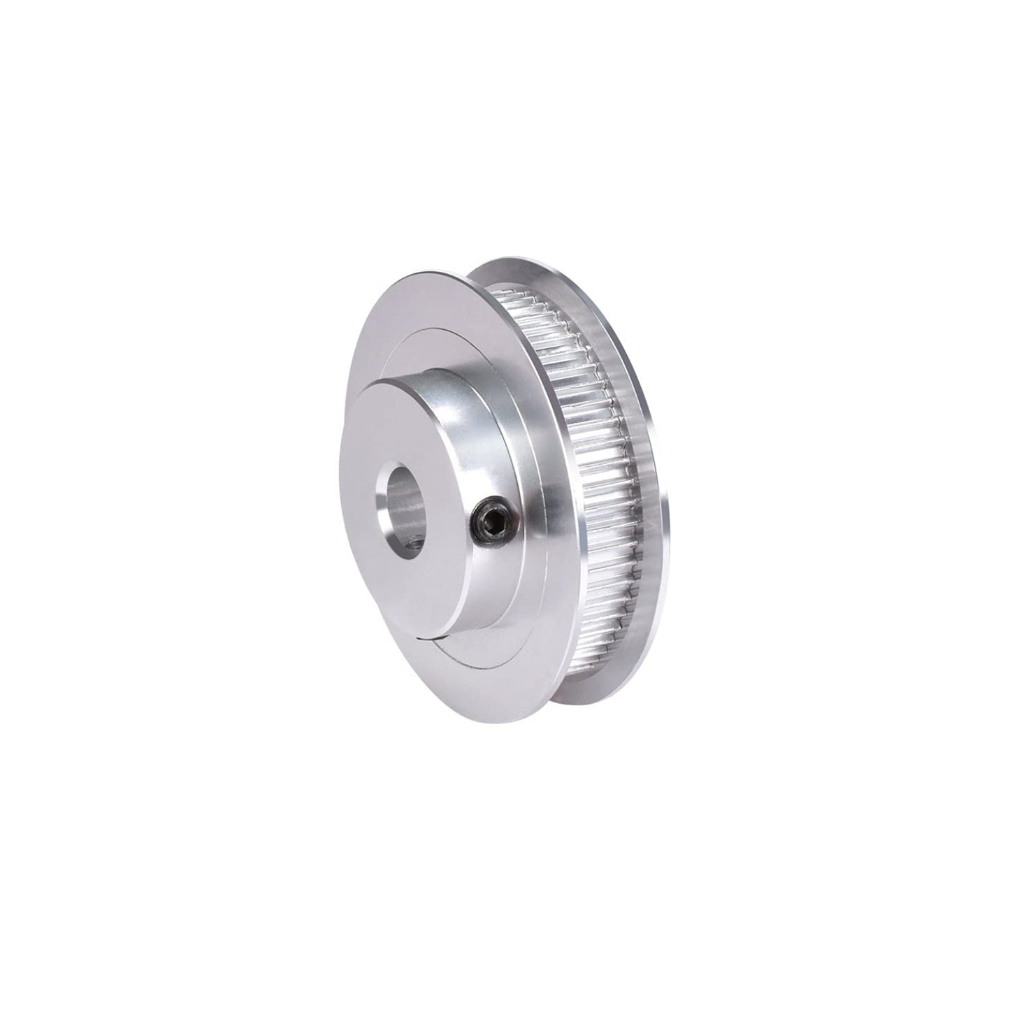 GT2 60 Teeth Timing Pulley 60T GT2 Aluminum Pulley GT2 6mm Aluminum Timing Pulley Durable GT2 60T Timing Pulley 6mm Belt 5mm Bore Aluminum - RS4693