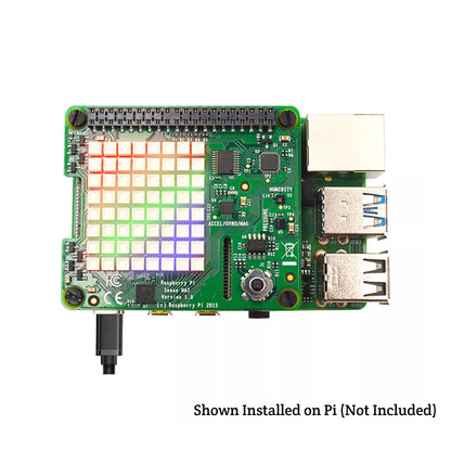 Raspberry Pi Sense HAT RPi 8-Sense HAT Raspberry Pi Environmental Sensor HAT Monitoring Environmental Conditions In Real-Time With Sense Hat - RS7109