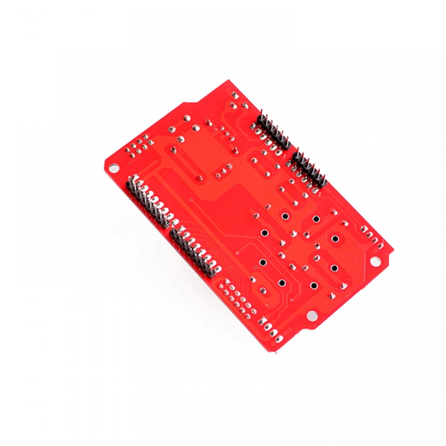 JoyStick Shield Module Joystick Shield Gamepad Analog Keyboard and Mouse Function for Arduino FR4 Wireless Bluetooth DIY Shield V1 Expansion Board Red For DIY Projects Simulated Keyboard Mouse RF Transceiver Module - RS340