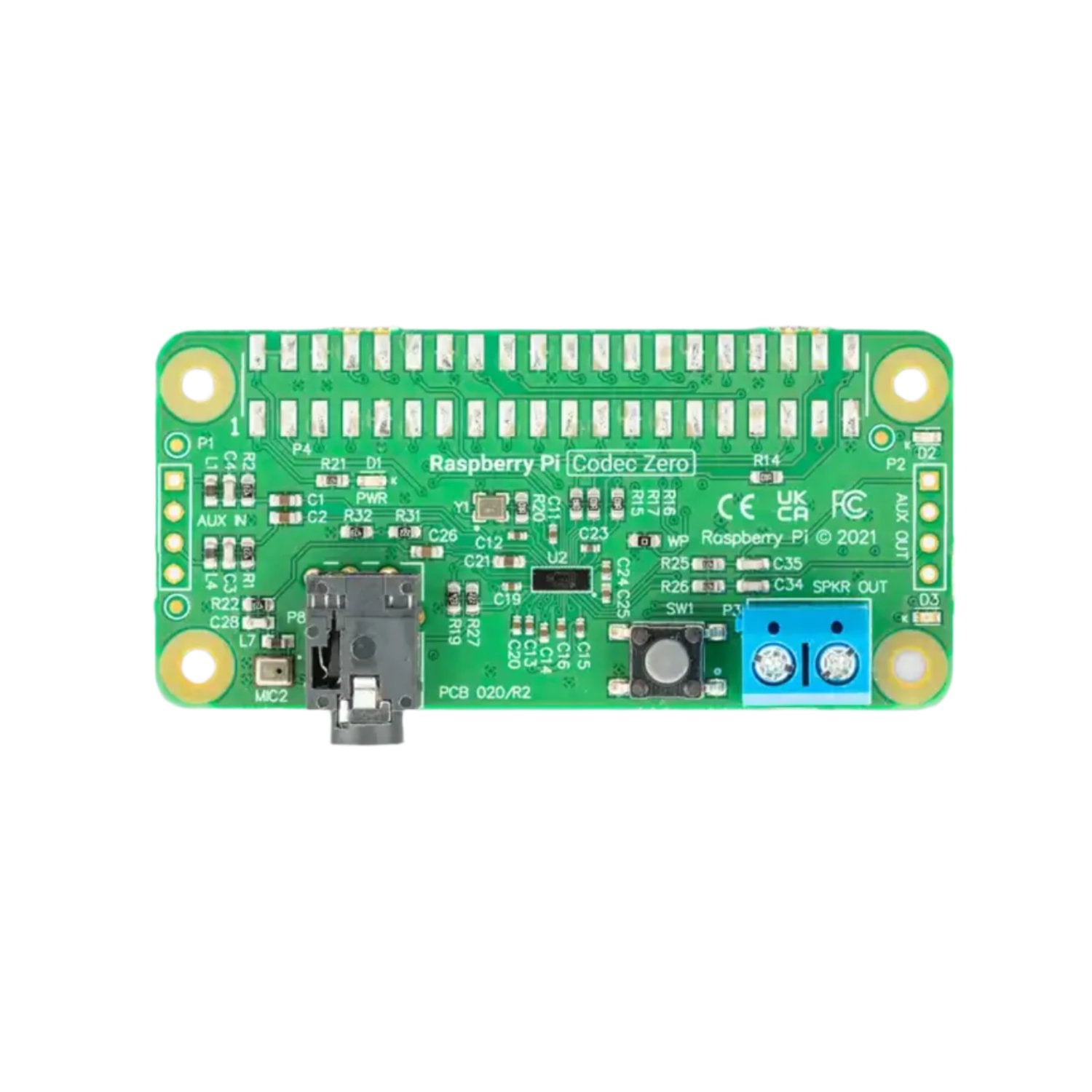 Raspberry Pi Codec Zero RPi Codec Zero Codec Zero Compact Audio Codec For Your Raspberry Pi Zero Codec Zero Sound Card- RS7119