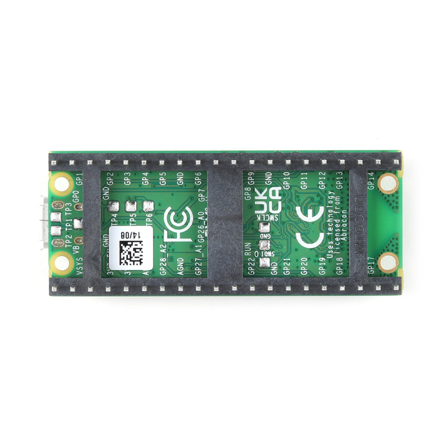 Raspberry Pi Pico WH RPi Pico WH RP2040 Dual-Core Arm Cortex-M0+ CPU Processor With Low-Power Consumption Raspberry Pi Pico WH With Soldered Headers - RS7120