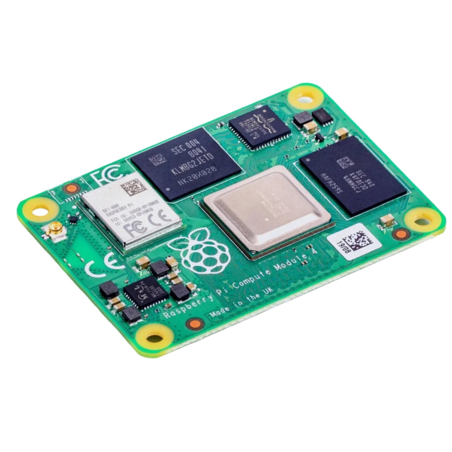 Raspberry Pi Compute Module 4 - CM4102008- 2GB RAM - 8GB eMMC - Wireless - RS7176