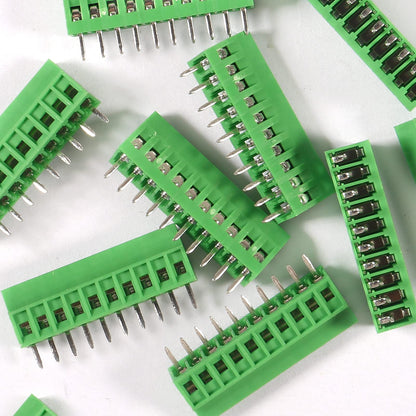 12-Pin 5.08mm Pitch Terminal Block 12-Position Screw Terminal Block Pluggable 12 Pin Terminal Block High-Quality 12-Pin Terminal Block For Easy Wiring And Maintenance - RS4117