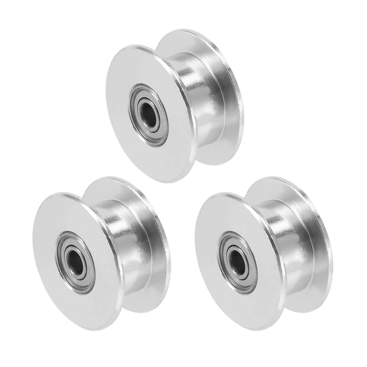 GT2 Aluminum Pulley (Without 20 teeth) 5mm Bore GT2 Pulley For 6mm Timing Belts Durable GT2 Aluminum Pulley For Smooth Performance - Pack Of 2 - RS3283