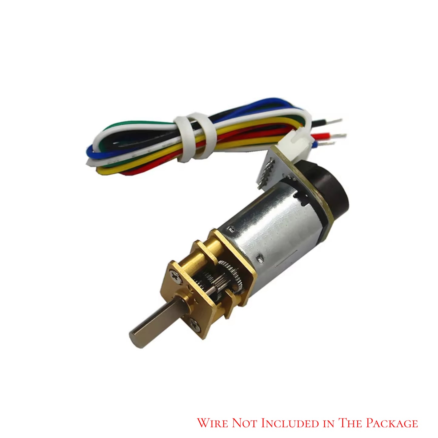 N20 6V Mini Metal Gear Motor With Encoder 150 RPM Micro Gear Motor 6V Low-Noise Micro Motor Versatile 6V Micro Motor for Automation Applications - RS3444