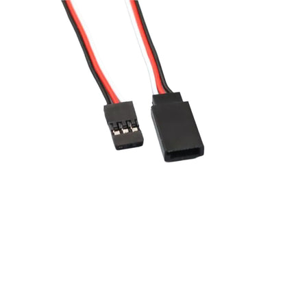 SafeConnect 30Cm Flat Servo Extension Cable 30cm Flat Futaba Servo Extension Cable 22AWG Servo Extension Lead Durable Flat Servo Extension For High-Quality Servo Extension - RS3551