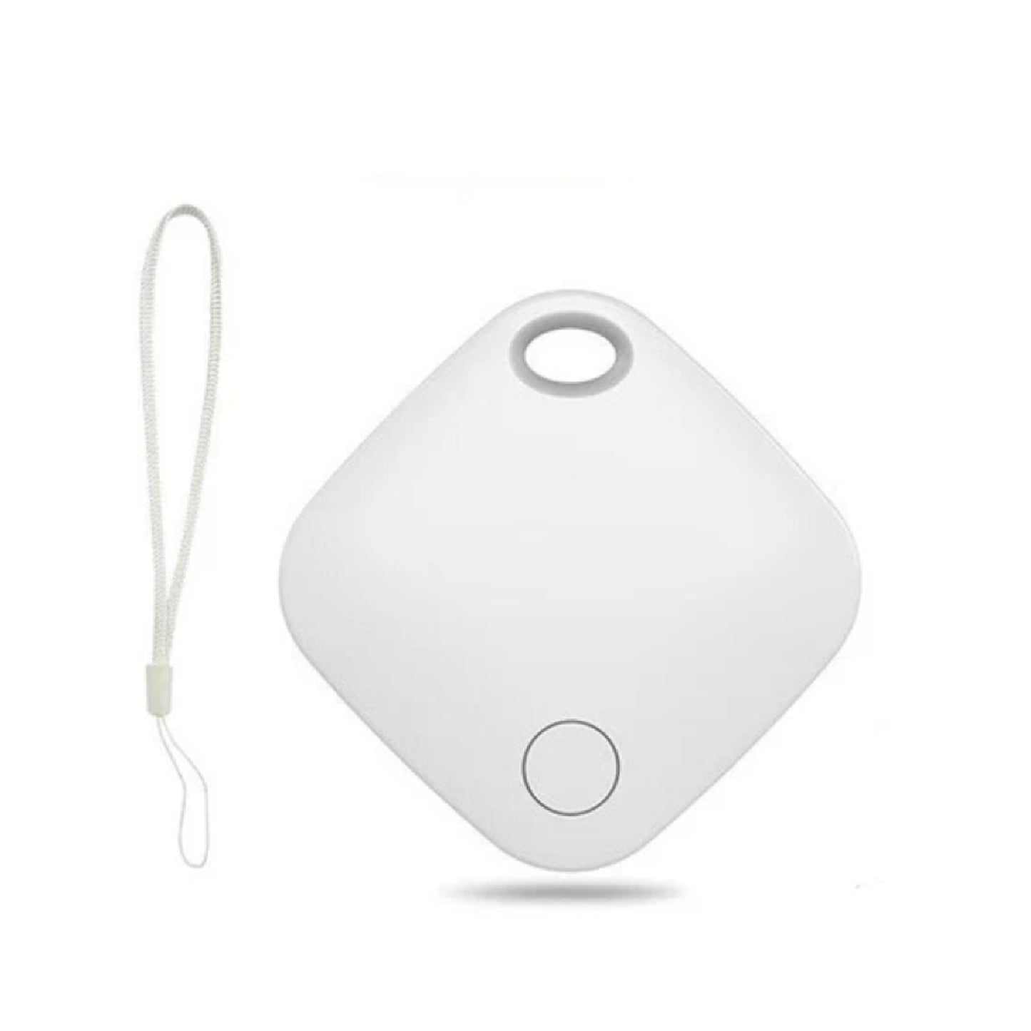 Bluetooth Item Finder World Tag Key Finder IP67 Waterproof Bluetooth Tracker Mini Bluetooth Tracker for Keys, Wallets, And More With Apple Find My (iOS only) - White - RS7000