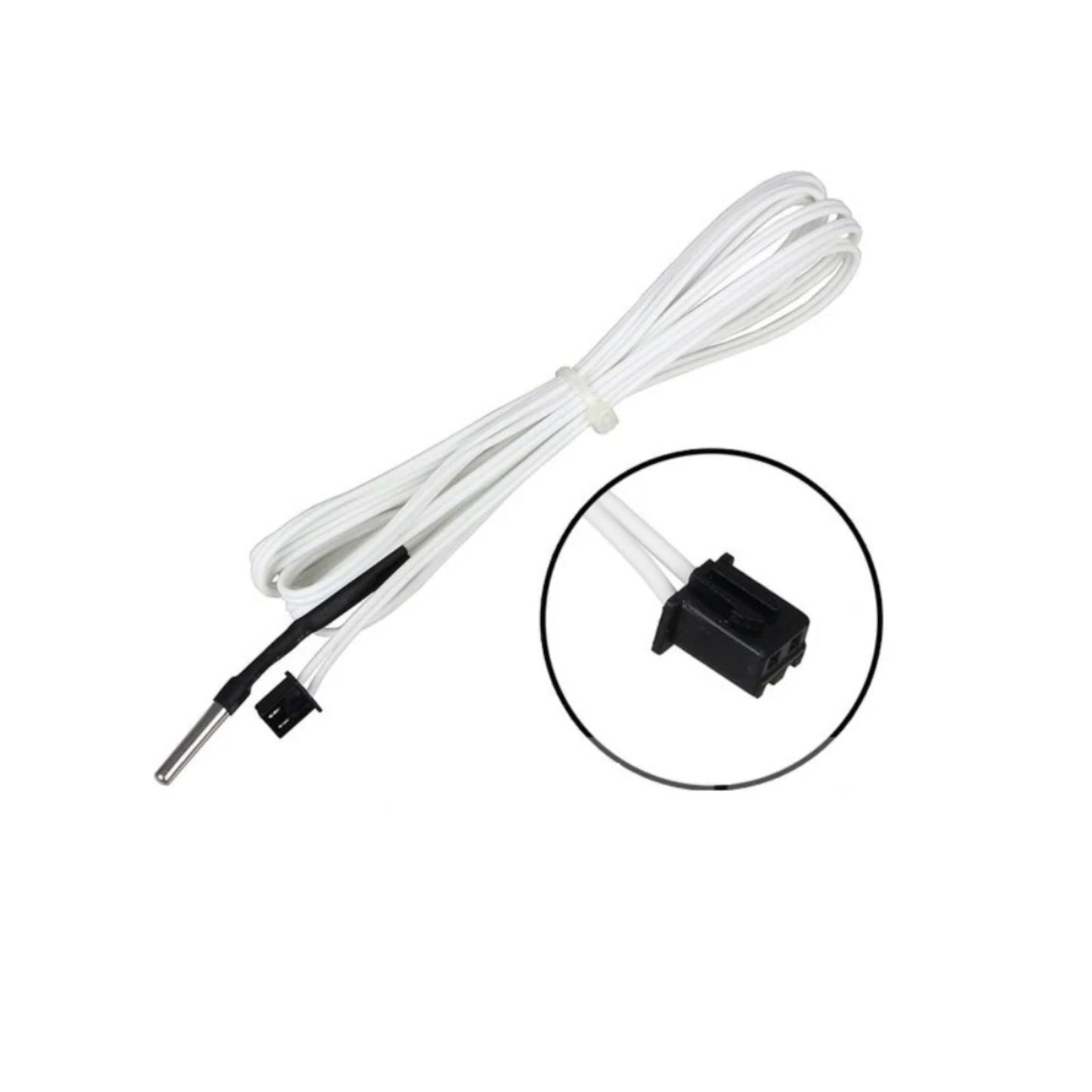 High-Temp NTC 100K Thermistor With 1m Cable NTC 100K Thermistor Heat-Resistant NTC 100K Thermistor 100K NTC Thermistor Probe For High Temperature Applications - RS3628