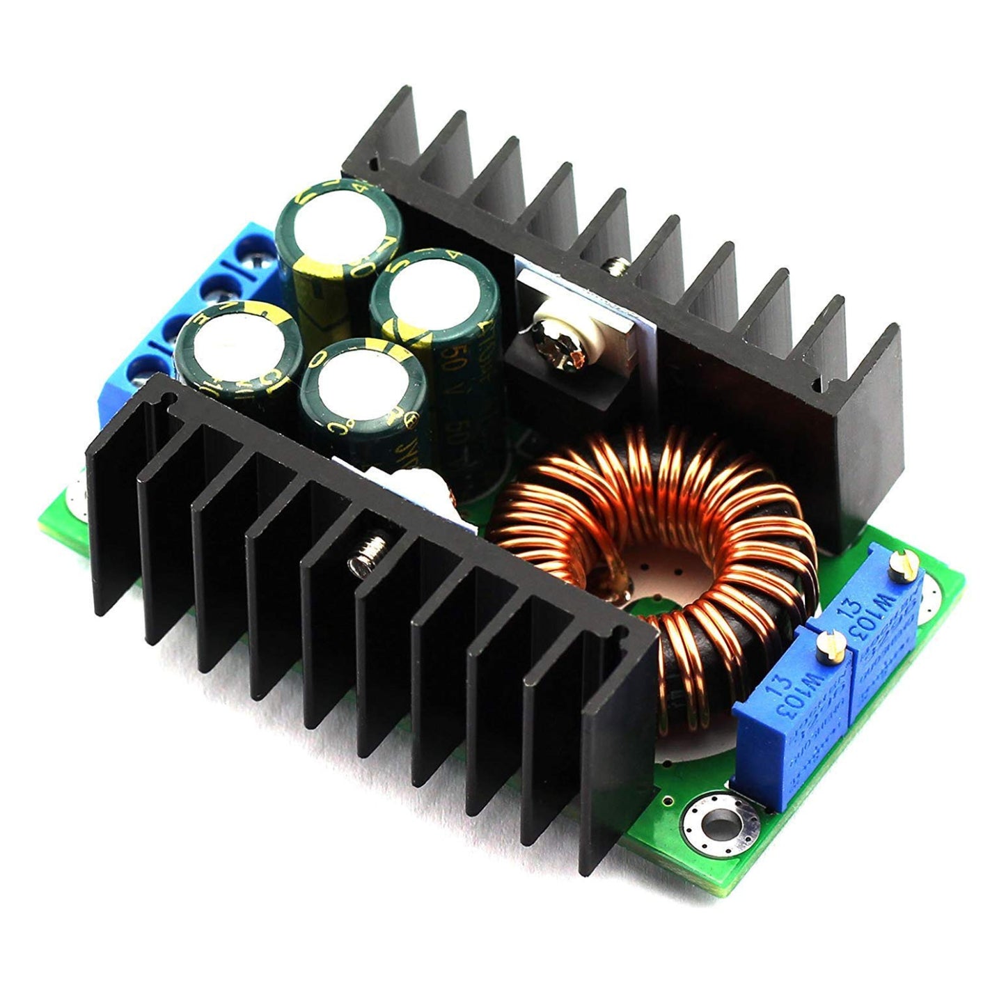 DC-DC 12A 300W Buck Converter Board 7-32V to 0.8-28V Buck Converter DC-DC 300W Step-Down Power Supply Module 12A Buck Converter Module With CC/CV Control - RS2255