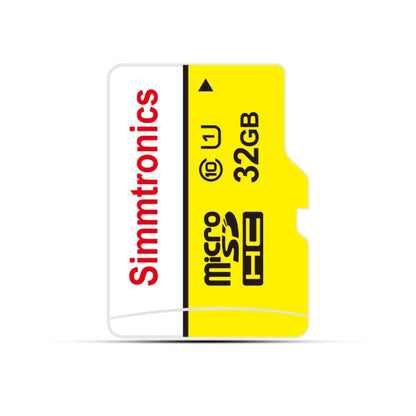 Simmtronics 32GB MicroSDXC Card Class 10 32GB 100MB/s Memory Card 32GB MicroSD Card Elevate Your Device For Capture More, Store More - RS7077