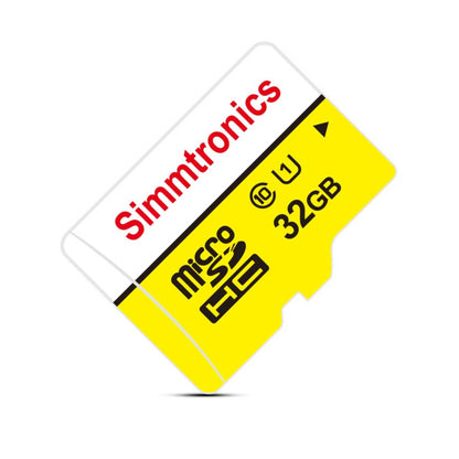 Simmtronics 32GB MicroSDXC Card Class 10 32GB 100MB/s Memory Card 32GB MicroSD Card Elevate Your Device For Capture More, Store More - RS7077