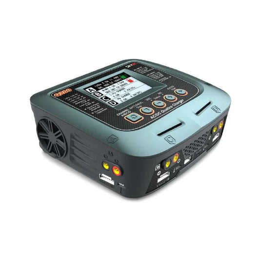 SkyRC Q200 QUATTRO Charger SkyRC Q200 4-Channel Charger 2x100W/2x50W Lipo Battery Charger/Discharger Quadruple Your Charging Power With SkyRC Q200 - RS3510