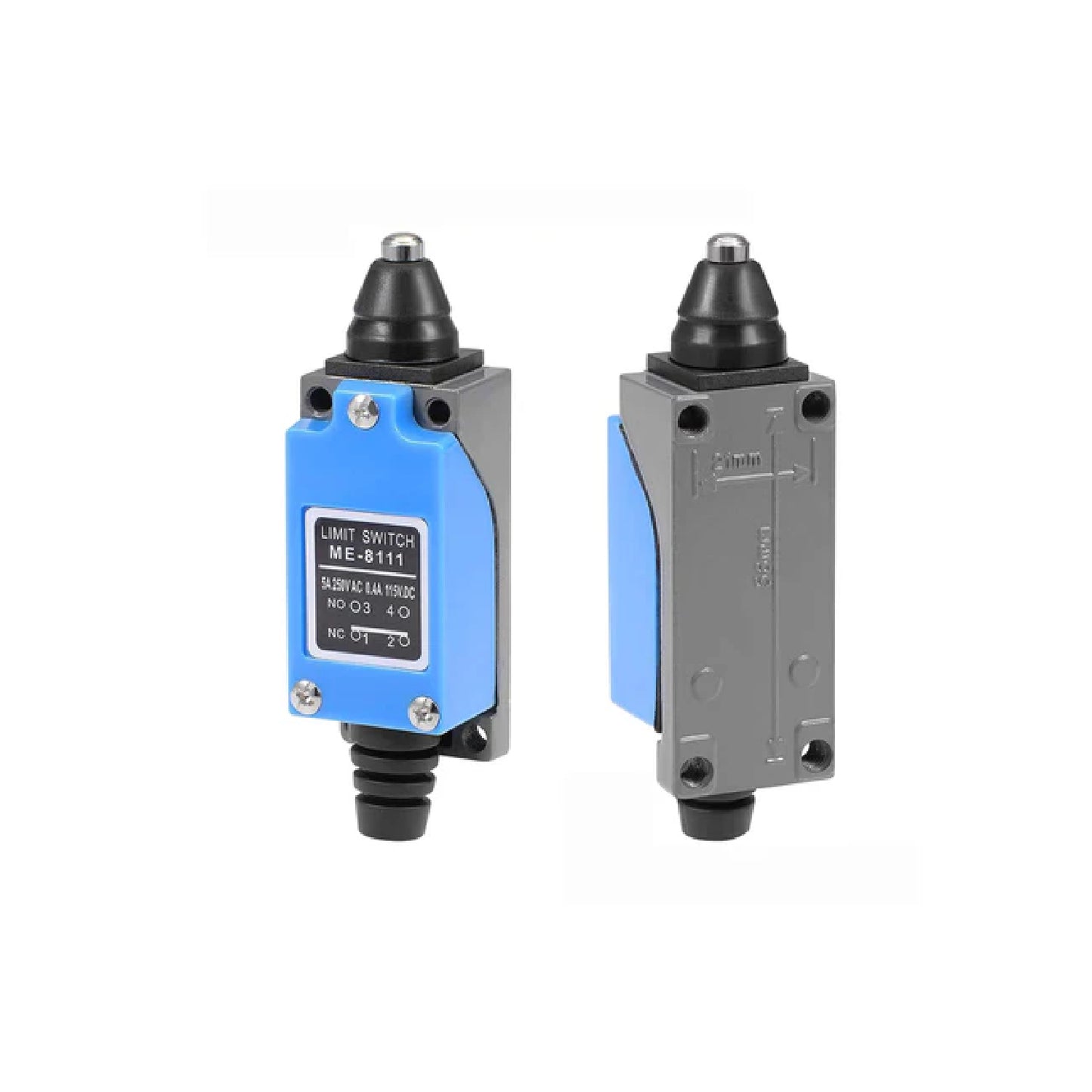 ME-8111 Mini Rotary Limit Switch ME-8111 Adjustable Roller Limit Switch Easy-to-Adjust Roller Limit Switch For Industrial Automation and Control Systems -  RS3731