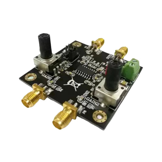 AD605-Based Dual Voltage-Controlled VGA Amplifier AD605 Low-Noise VGA Amplifier 5V Single-Supply VGA Amplifier With Adjustable Gain For Signal Amplification Applications - RS5111