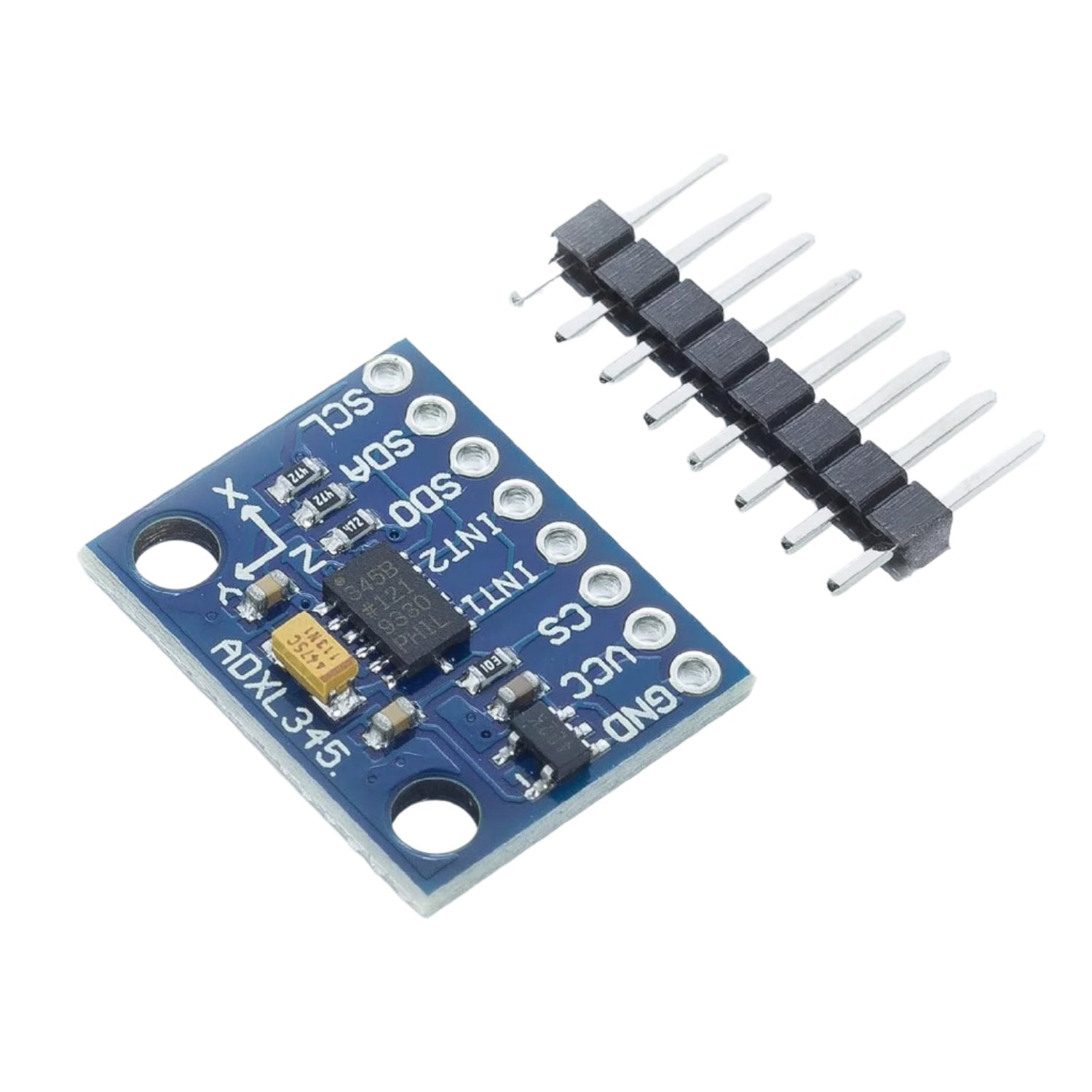 ADXL345 Based Digital Accelerometer Arduino-Controlled Angle Sensor ...