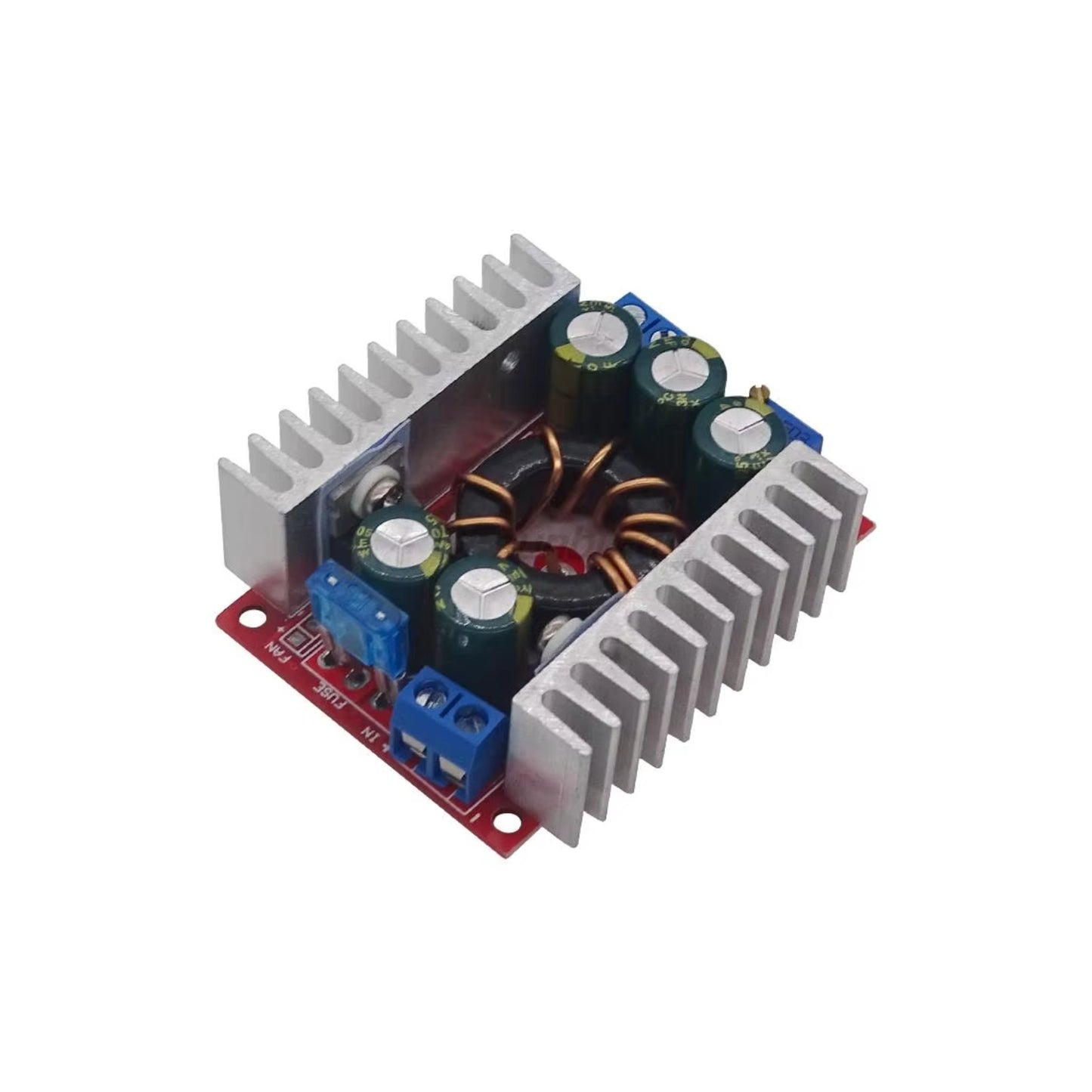 15A DC-DC Buck Converter 4-32V to 1.2-32V Step Down Converter 3.3V 5V 12V 24V Output Buck Converter 15 Amp Adjustable Voltage Regulator Power Supply For DIY Projects