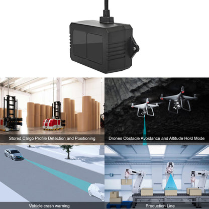 TF02-Pro 40M LIDAR Distance Ranging Sensor High-Precision LIDAR Sensor IP65 Rated LIDAR Sensor For Drones, UAVs, UAS and Robots