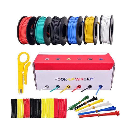 6 Color 22AWG Hookup Wire Kit