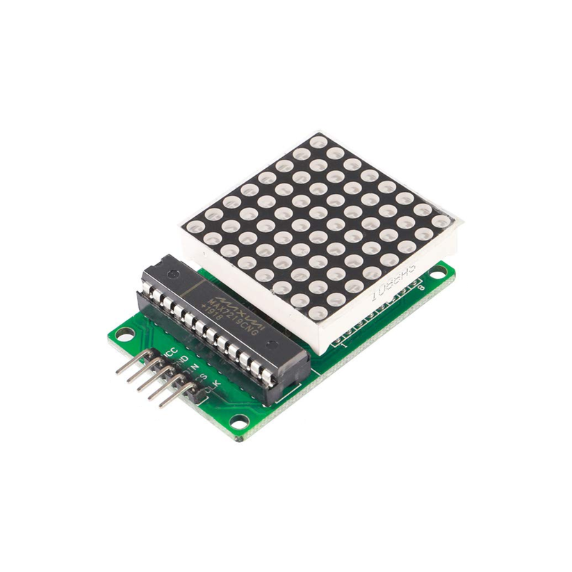 Led 8x8 Module Arduino MAX7219 8x8 LED Matrix Module – Arduino, Raspberry Pi & ESP32 Display ...