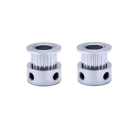 GT2 Timing Pulley Aluminum 20 Tooth 8mm Bore 6mm Belt 3D Printer CNC Pack Of 2 - RS3744