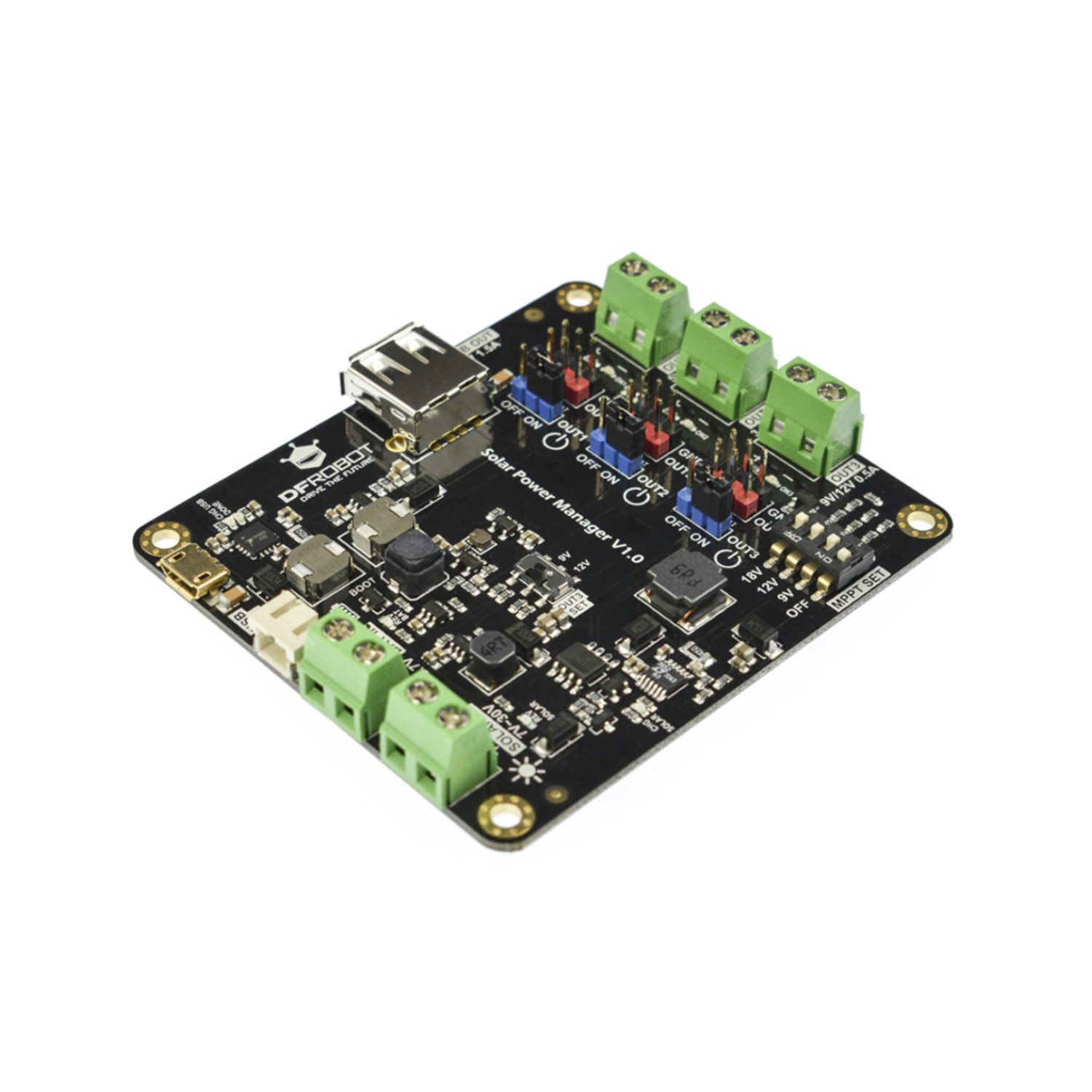 DFRobot Solar Power Manager (for 9V/12V/18V solar panel)