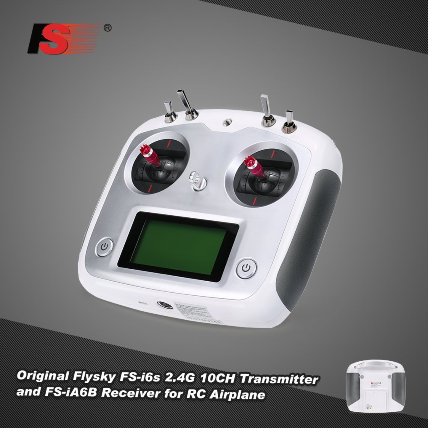 FS-i6S 2.4G AFHDS Radio for Quadcopter
